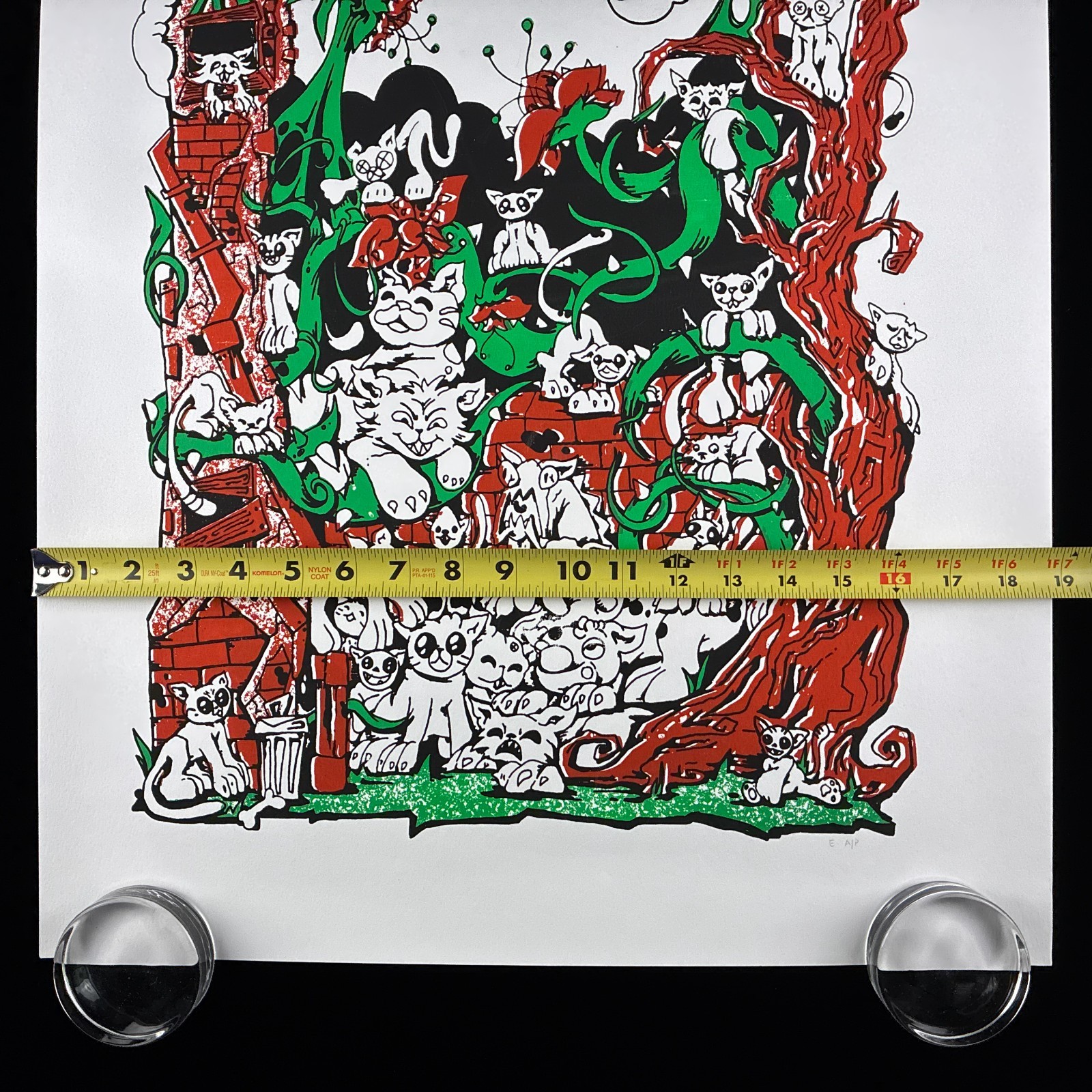 Official Ridiculon Mewgenics Limited Edition Run Screen-Print Poster Exclusive