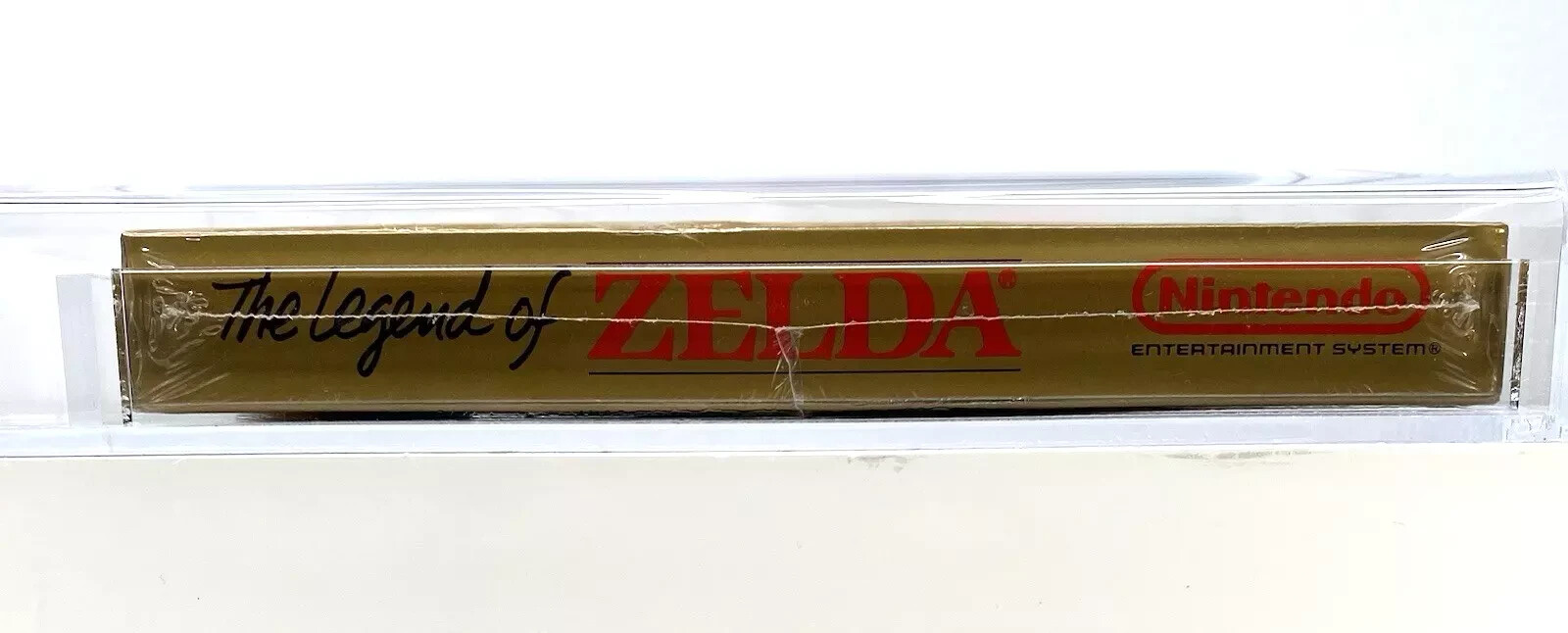 The Legend of Zelda New Nintendo NES 1987 Sealed WATA 8.5 A H-Seam Oval Seal