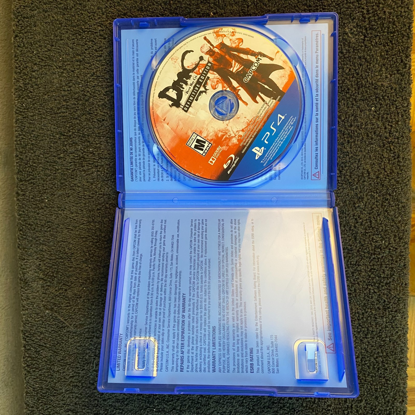 DmC: Devil May Cry — Definitive Edition (Sony PlayStation 4, 2015)