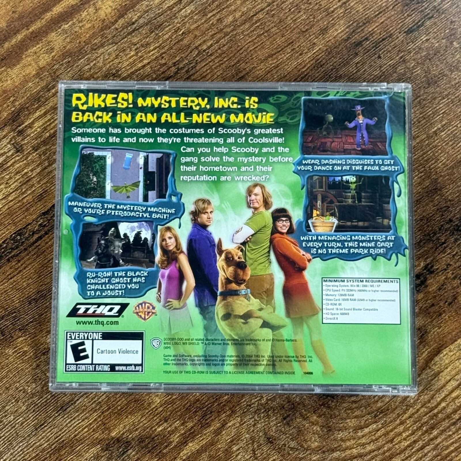 Scooby-Doo 2 Monsters Unleashed PC CD-ROM Game THQ 2004 Complete