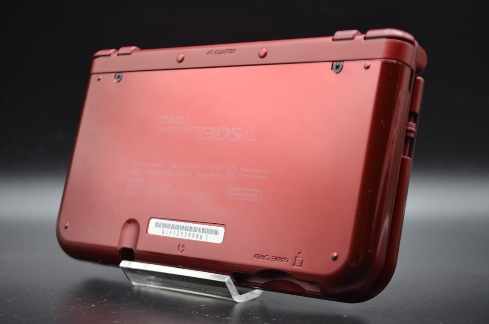 [REGION FREE] NEW Nintendo 3DS LL XL Metallic Red Console Tested 009