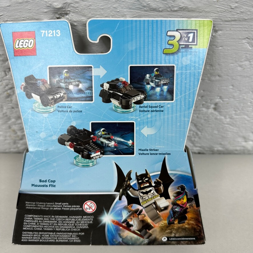 New Lego Dimensions Fun Pack, SEALED AND NEW IN BOX!! Bad Cop 71213