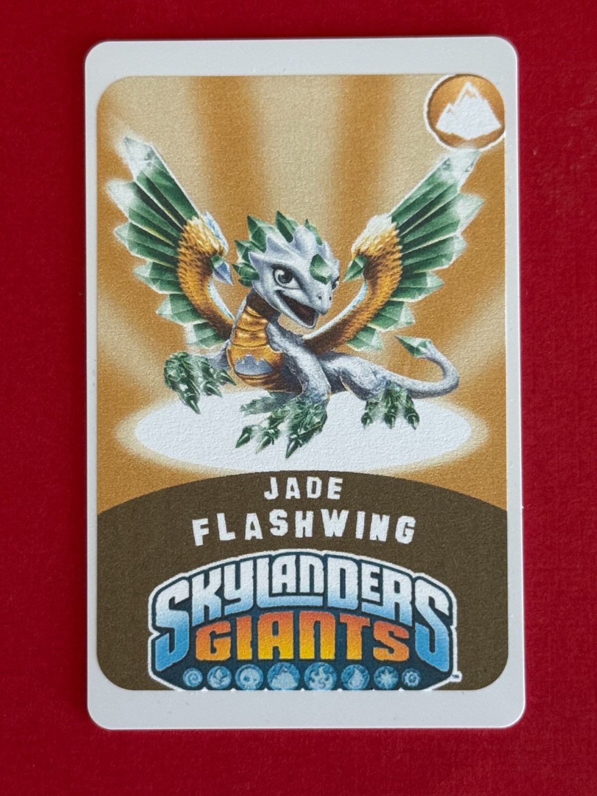 Skylanders Giants Jade Flashwing NFC Card FREE SHIPPING