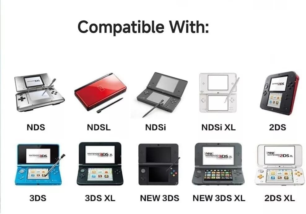 2025 Multilingual Retro Cartridge – 208 Games for DS Systems