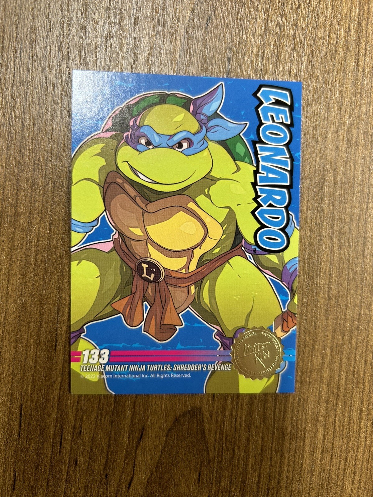 TMNT Shredder’s Revenge – Limited Run Games Trading Card – 133 – Gold