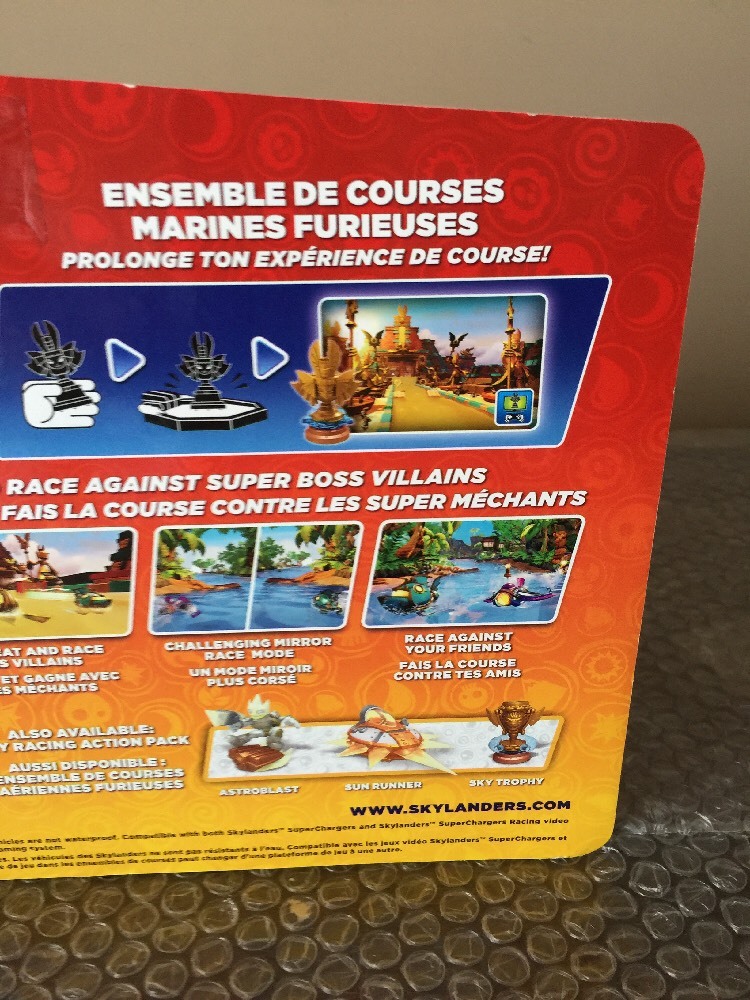Skylanders SuperChargers: Racing Sea Pack Racing Sea Pack Sea Trophy Fast Ship!!