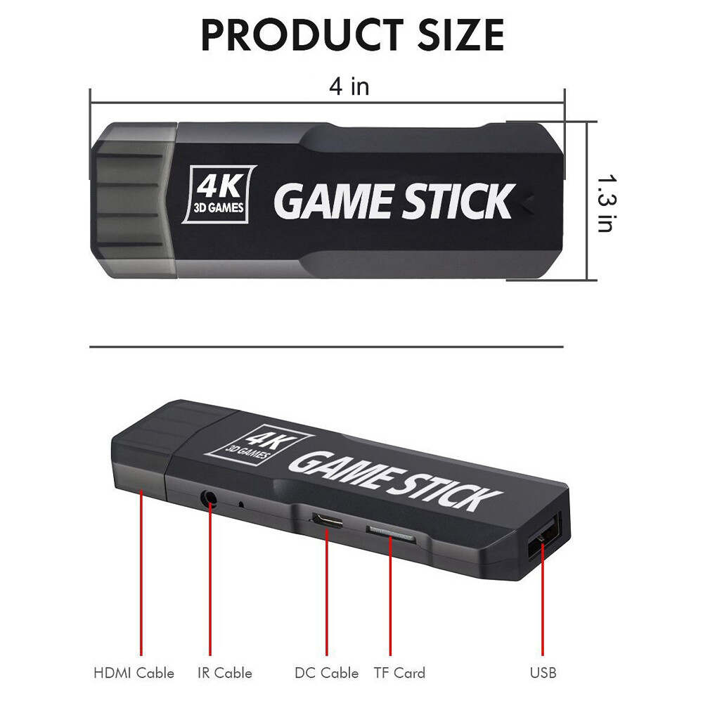 X2 Plus 64g-128G 41000 Game GD10 Pro 4K Game Stick Retro Wireless Consoles AAR