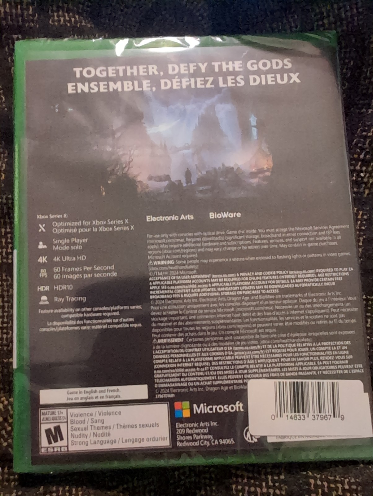 Dragon Age: The Veilguard – Microsoft Xbox Series X|S Brand New Sealed