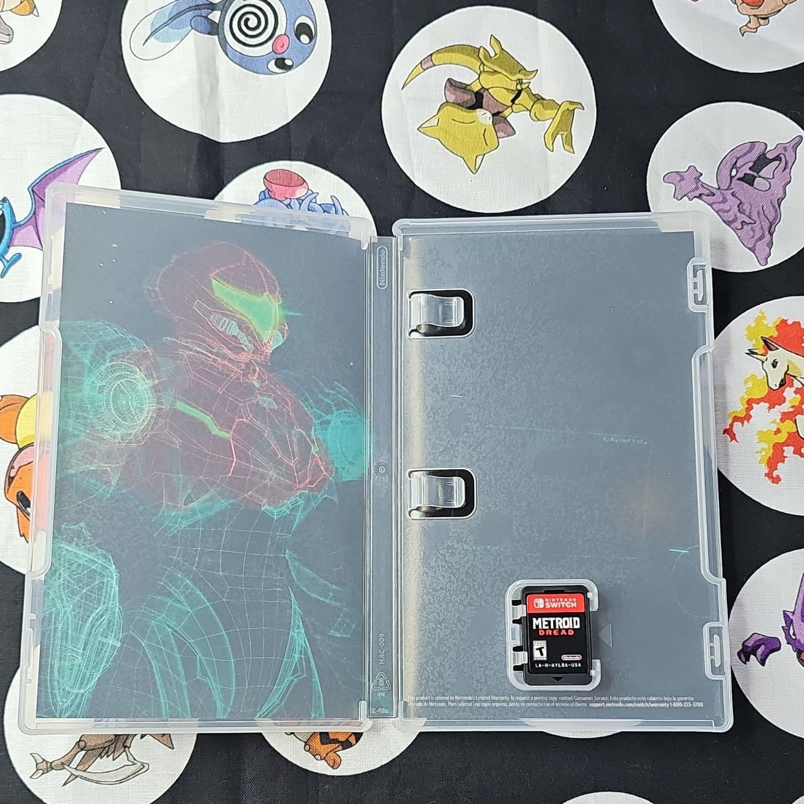Nintendo Metroid Dread Switch w/ Case T-Teen NTSC-U/C Metroid Series