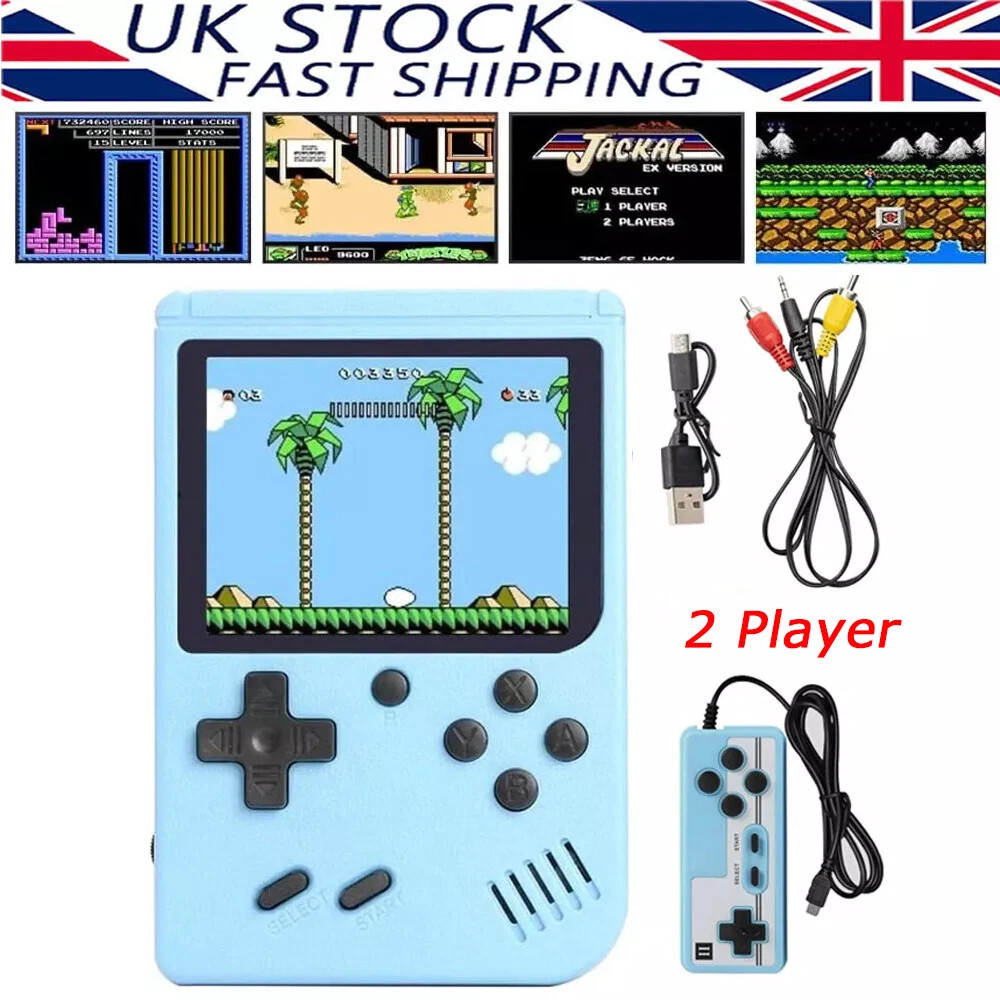 500 Classic Games Handheld Retro Video FC Game Console Player For Kids Adults