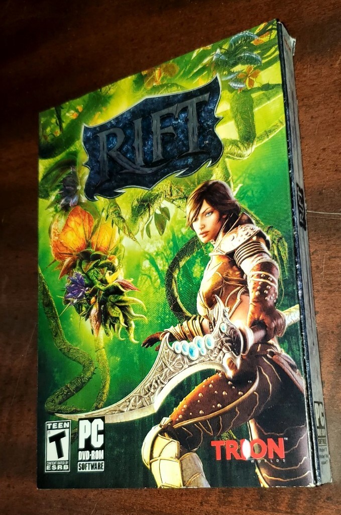 Rift (Dvd-rom Software For PC, 2011, Trion) Video Game