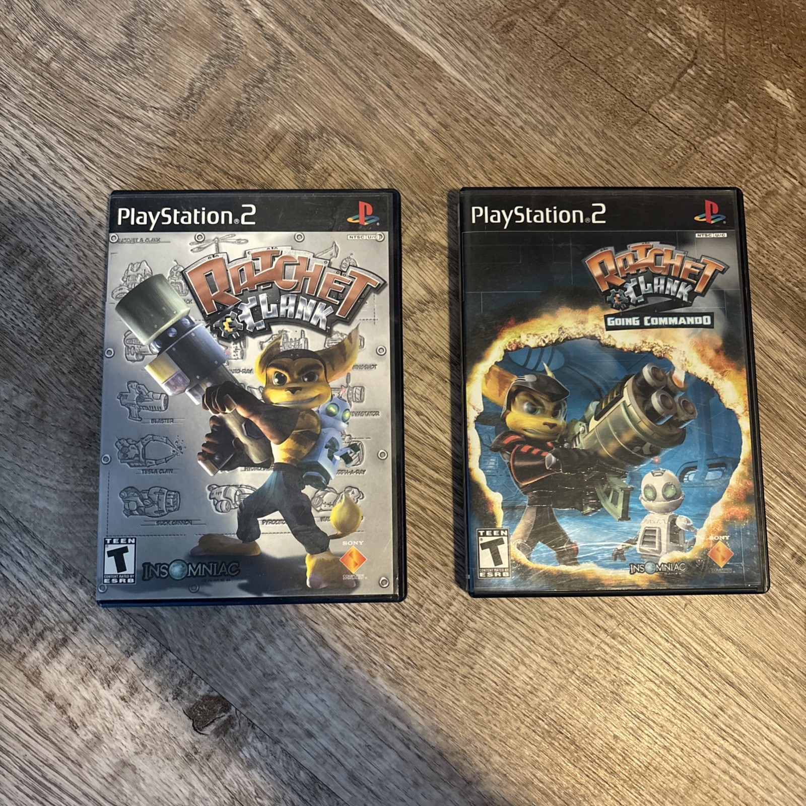 Ratchet & Clank and Ratchet & Clank Going Commando PlayStation 2