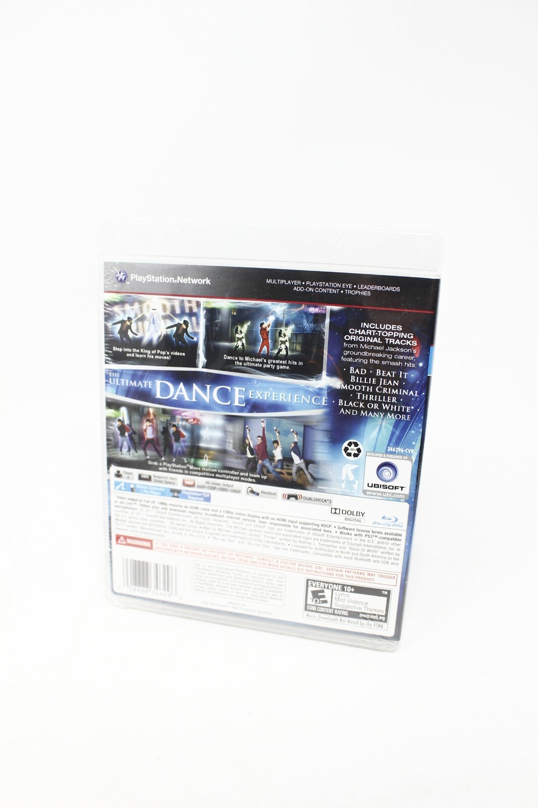 Michael Jackson The Experience – PS3 Playstation 3 Ubisoft – New Sealed