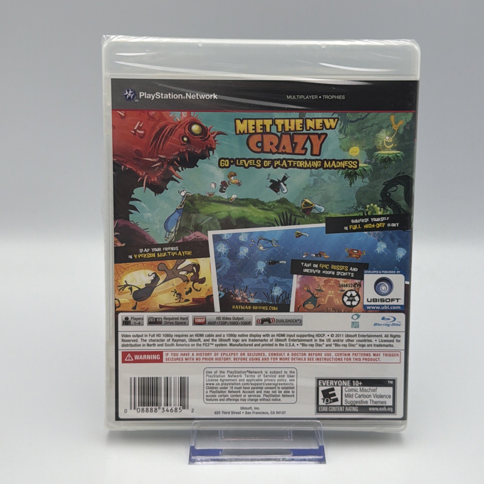 Rayman Origins (Sony PlayStation 3, 2011) Brand New SEALED 🔥