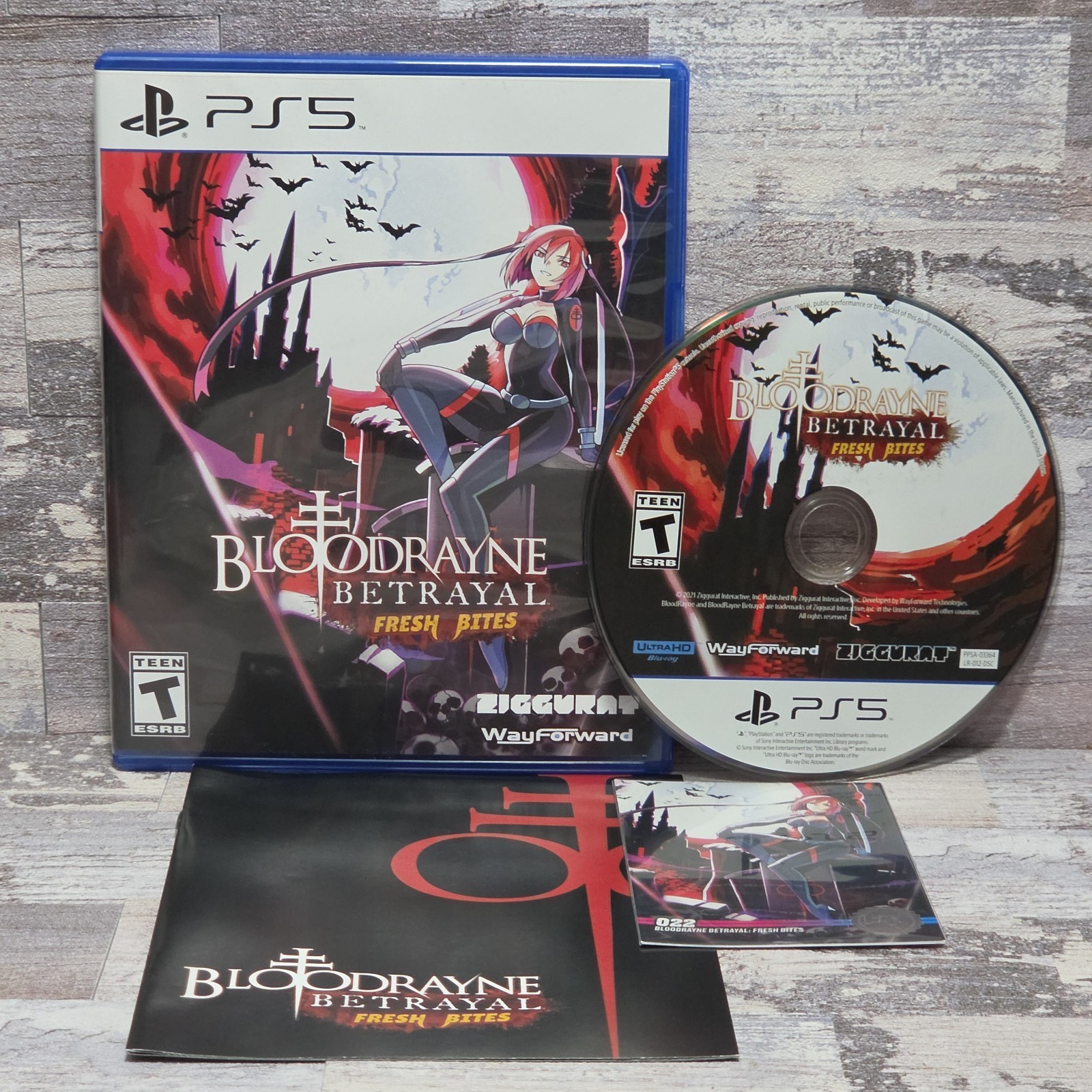 BloodRayne Betrayal: Fresh Bites for PS5 PlayStation 5 Limited Run #12