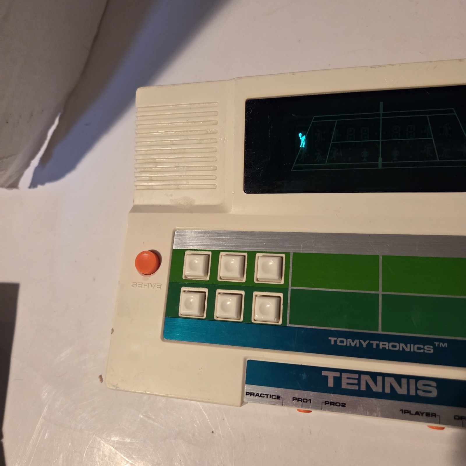 Tennis TomyTronics Game Vintage Handheld 1980 Tomy Tronics Working