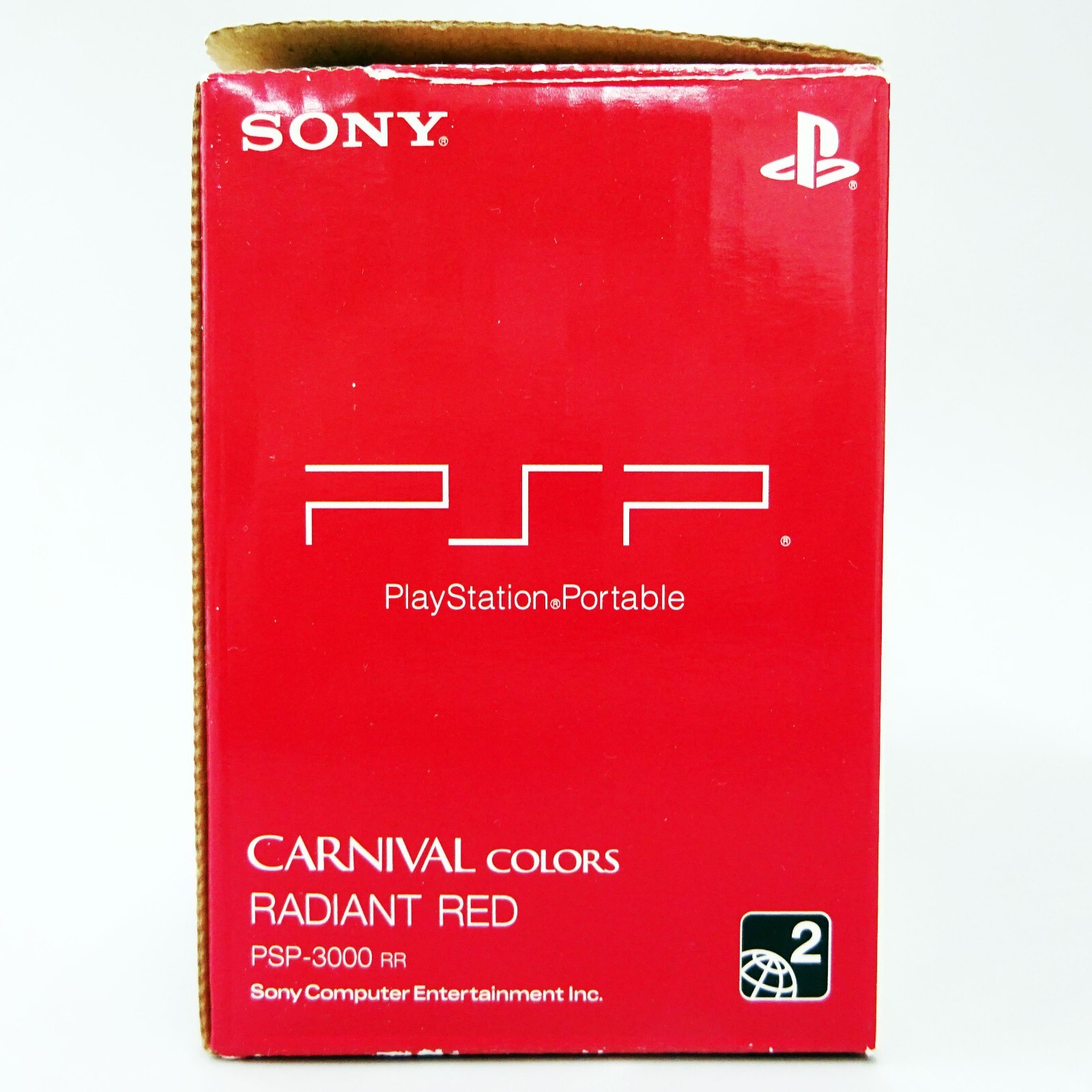 SONY PSP Playstation Portable Console Radiant Red PSP-3000 Japan New