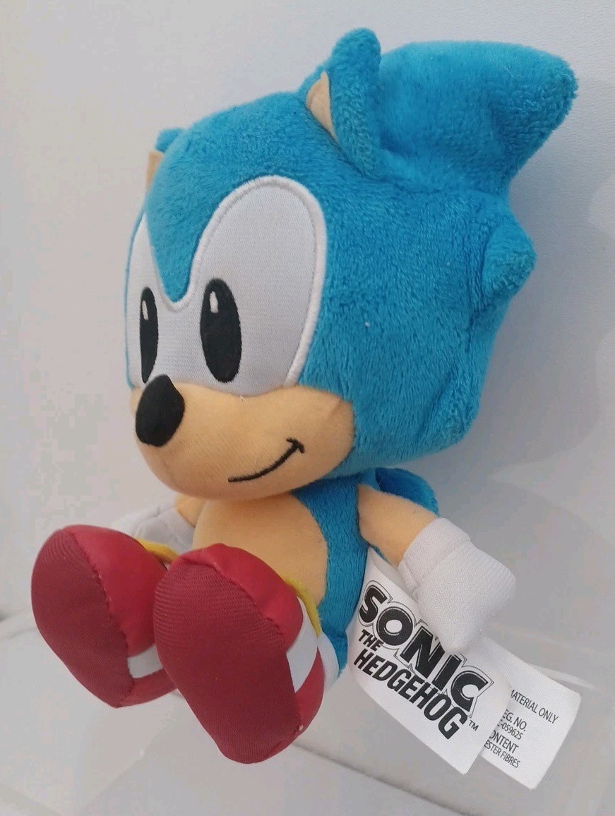 Sonic the Hedgehog Washable Plush Doll Jakks Pacific 2021 Sega