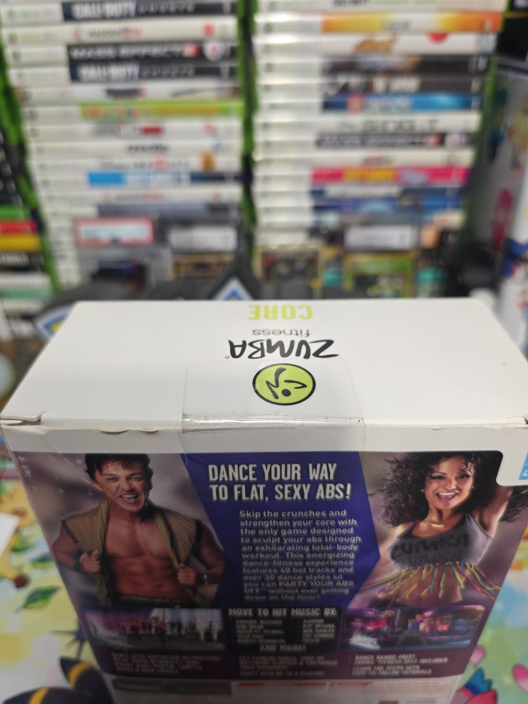 Zumba Fitness Core (Nintendo Wii) Big Box Belt Included BRAND NEW SEALED