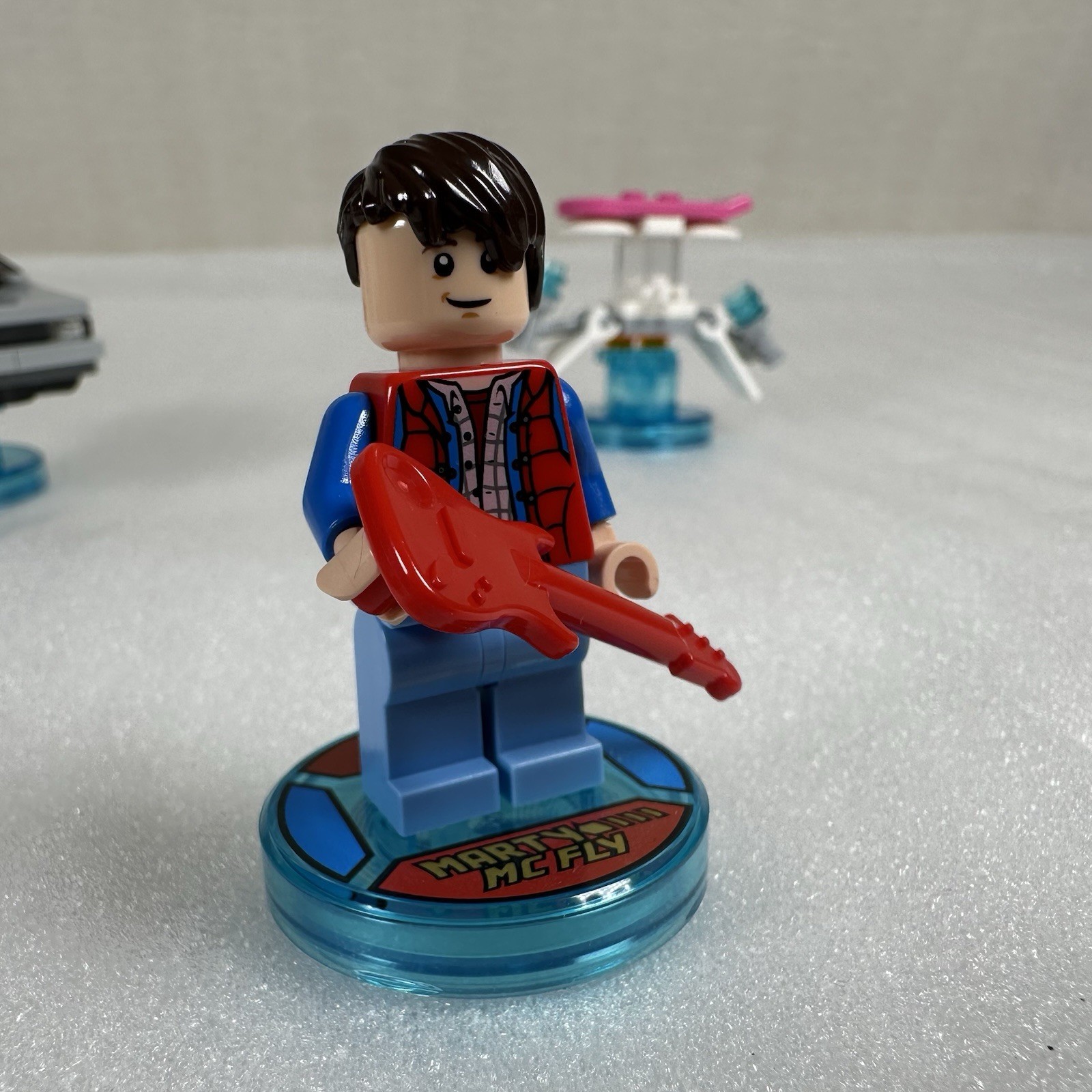 LEGO Dimensions 71201 Back to the Future Marty McFly Level Pack Incomplete S9