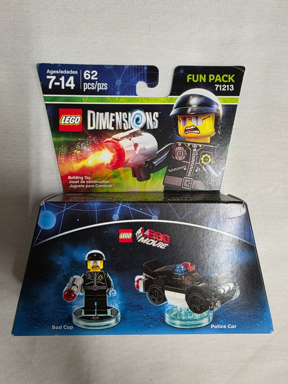 LEGO Dimensions The LEGO Movie Bad Cop Police Car Fun Pack 71213 New!