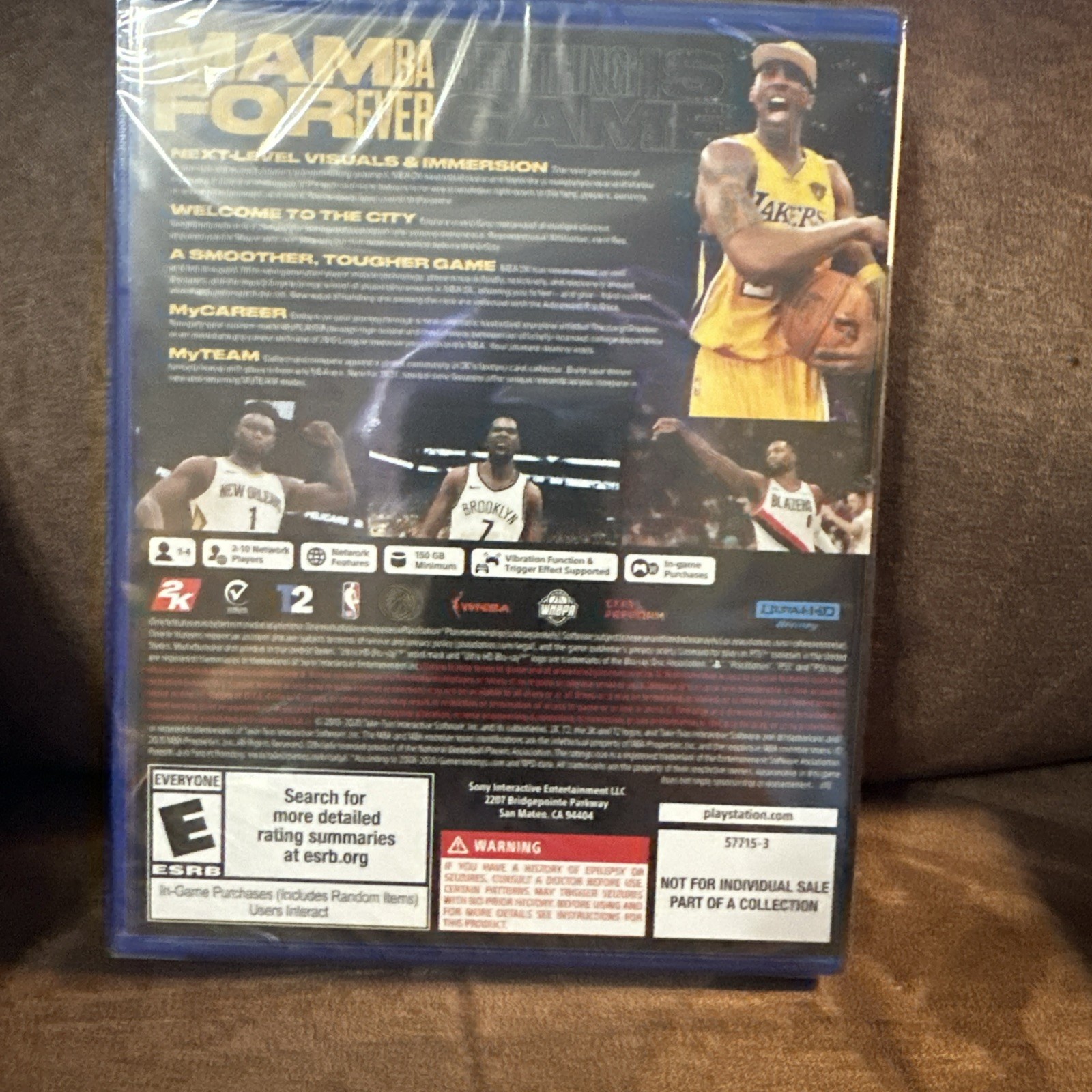 NBA 2K21 Mamba Forever Edition – Sony PlayStation 5