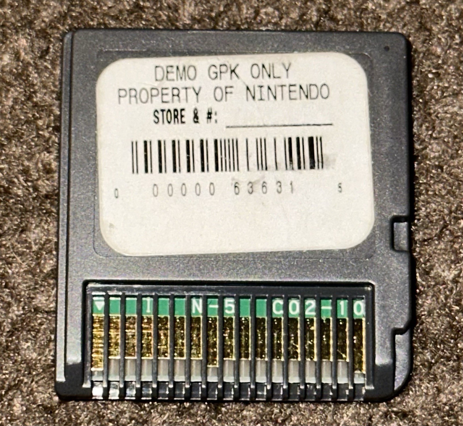Pokemon Diamond/Pearl Nintendo DS Demo Cart Not For Resale NFR Promo Authentic
