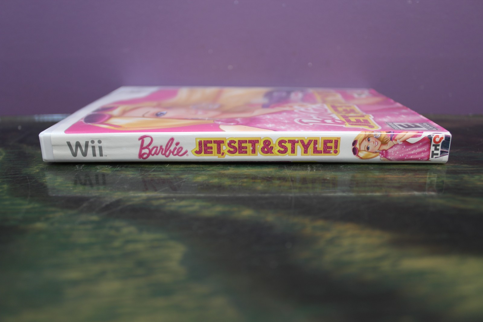 Barbie Jet, Set & Style Wii Game! THQ Fashion Glam Video Game Videogame