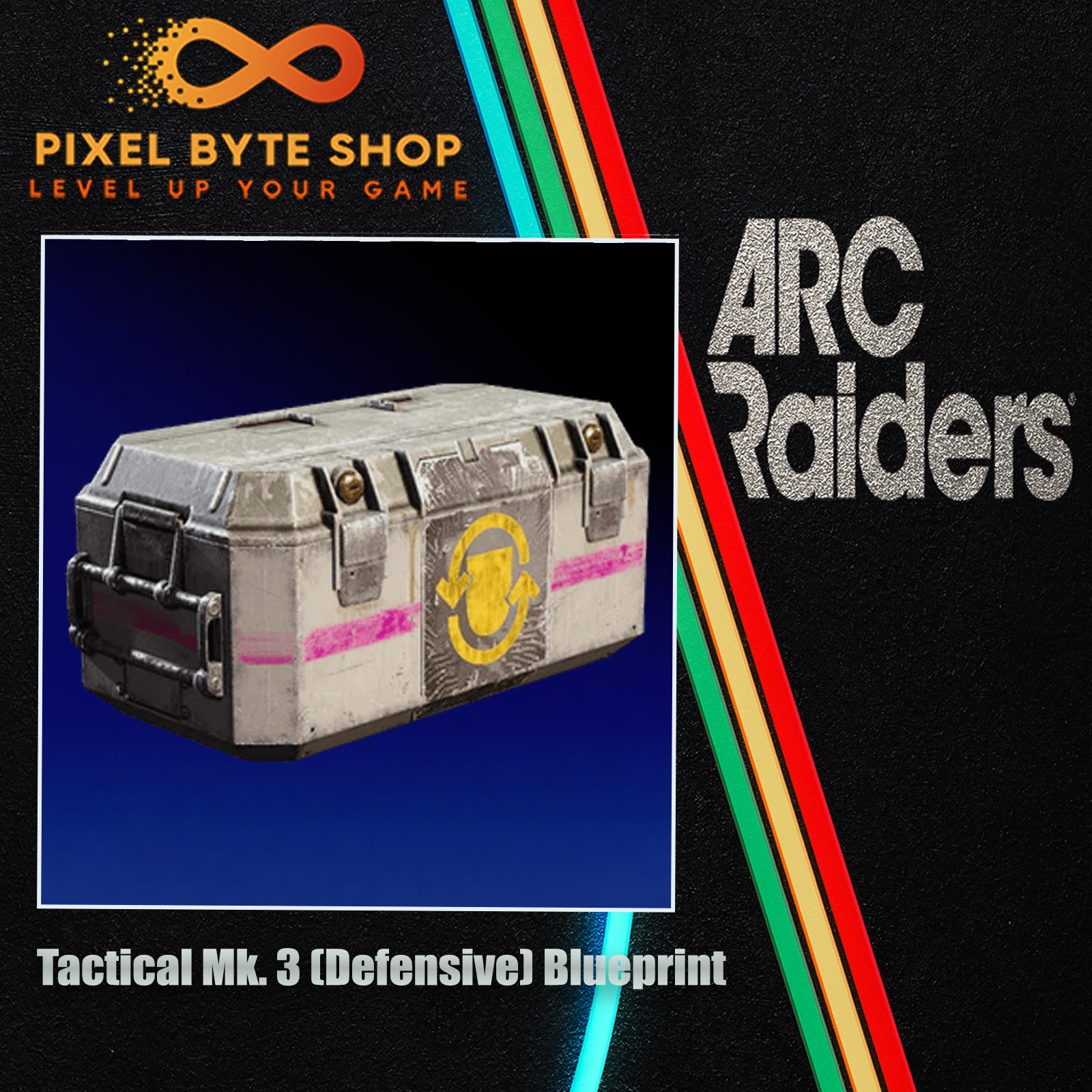 Arc Raiders Tactical Mk. 3 (Defensive) Blueprint Trusted US Seller