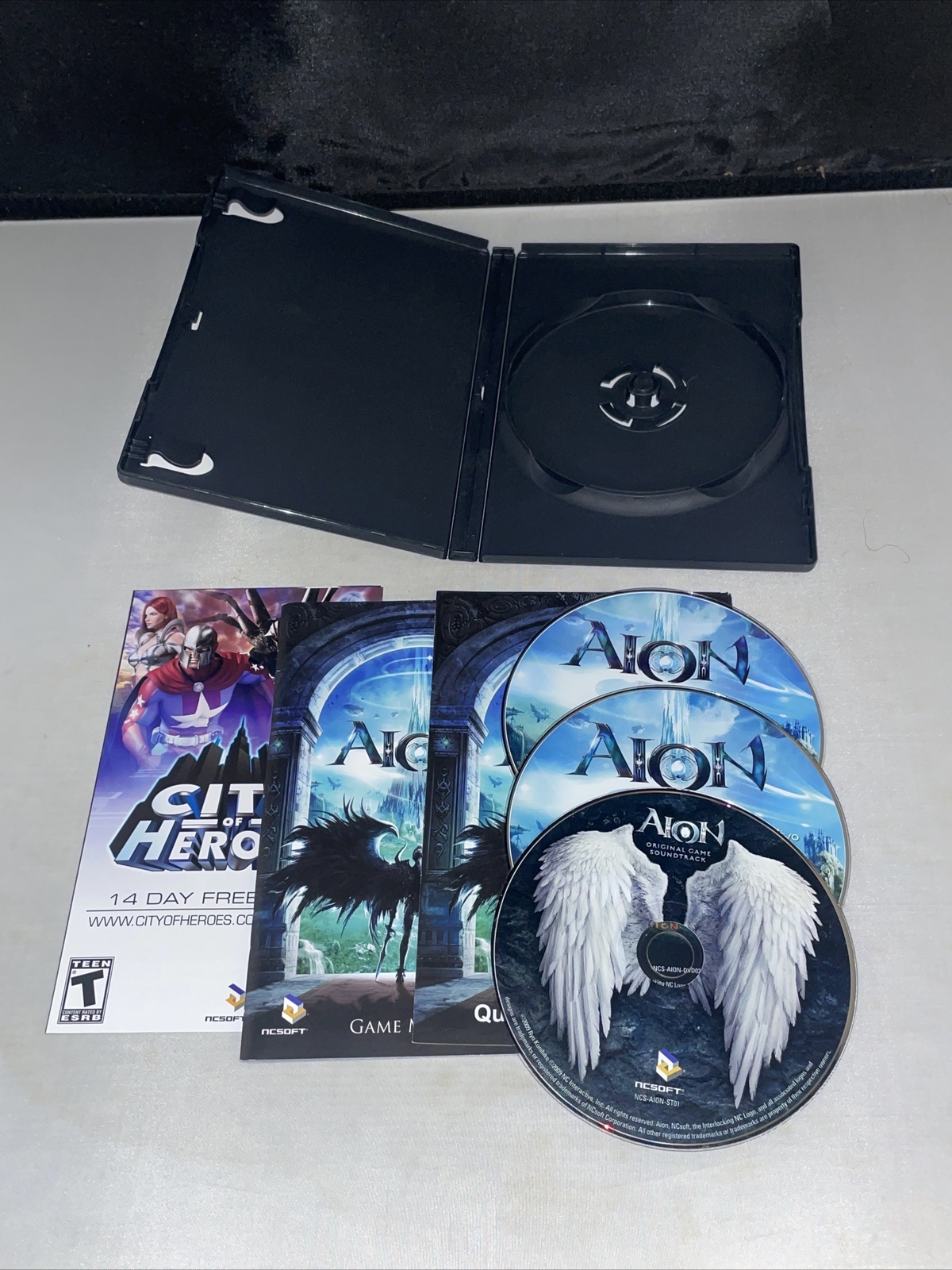 NCsoft 2009 Aion PC Edition Original Soundtrack Action Video Game Disc