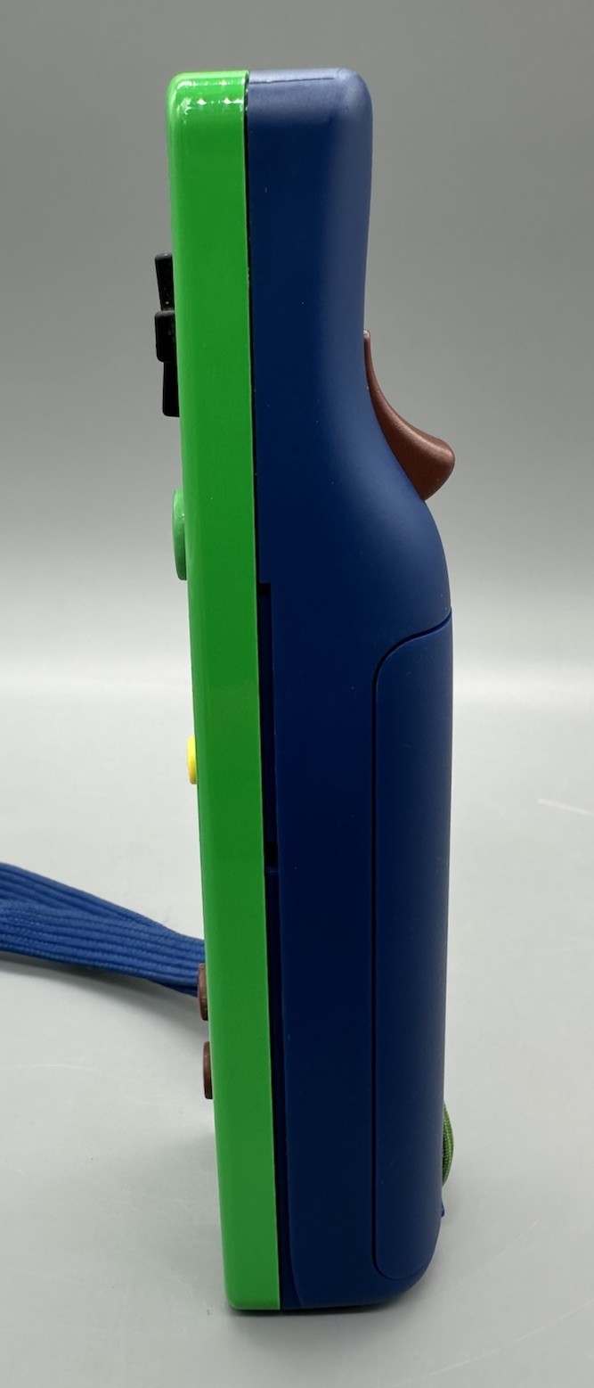 Official Wii Remote LUIGI Nintendo Motion Plus Wii U OEM Controller Tested