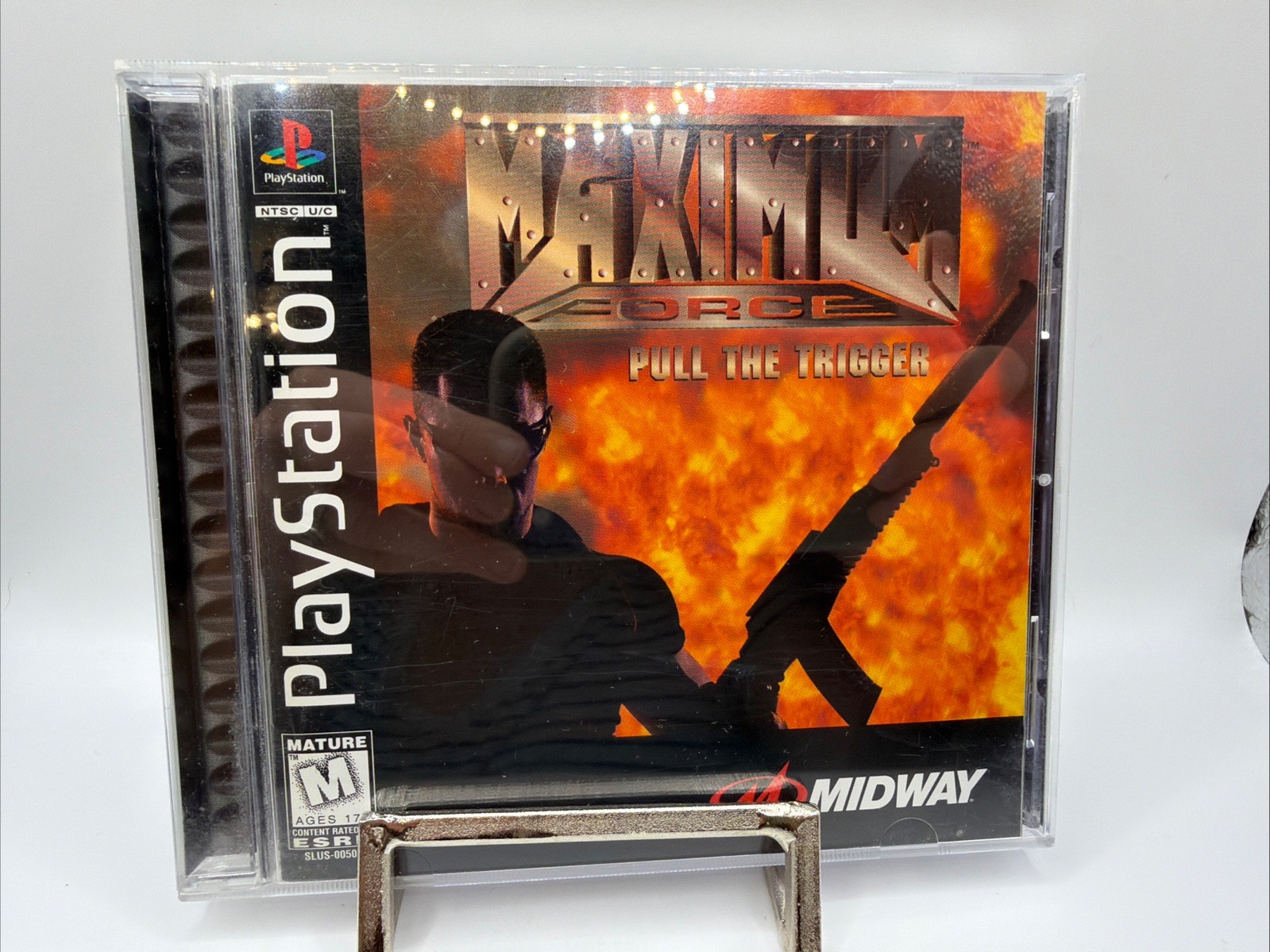 Maximum Force (Sony PlayStation 1, 1997) W Reg Card