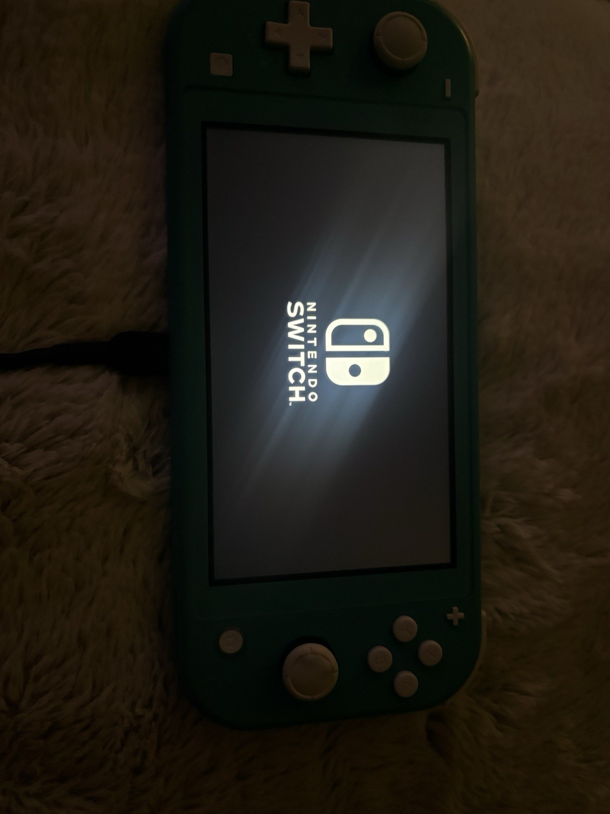 Nintendo Switch Lite Turquoise Handheld Only Console USB-C Headphone Jack