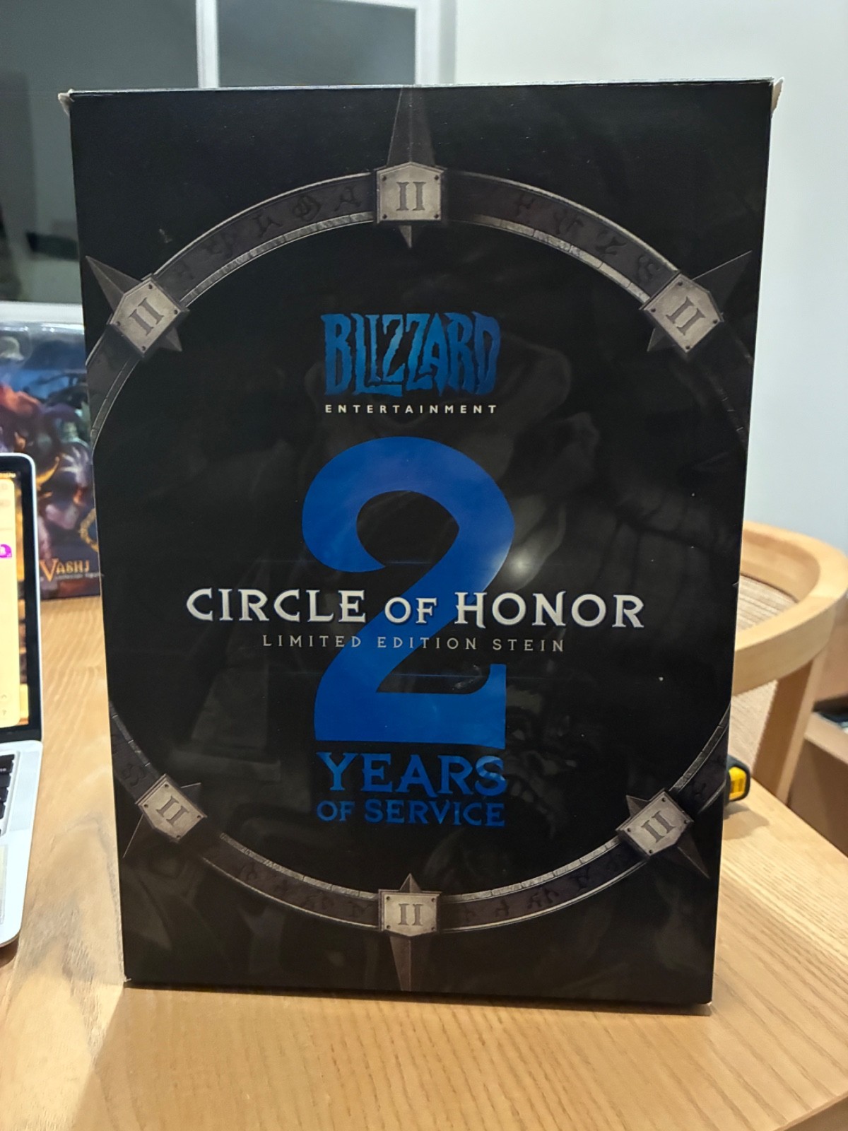 Blizzard Entertainment Limited Edition Circle of Honor Stein 2 Years of Service