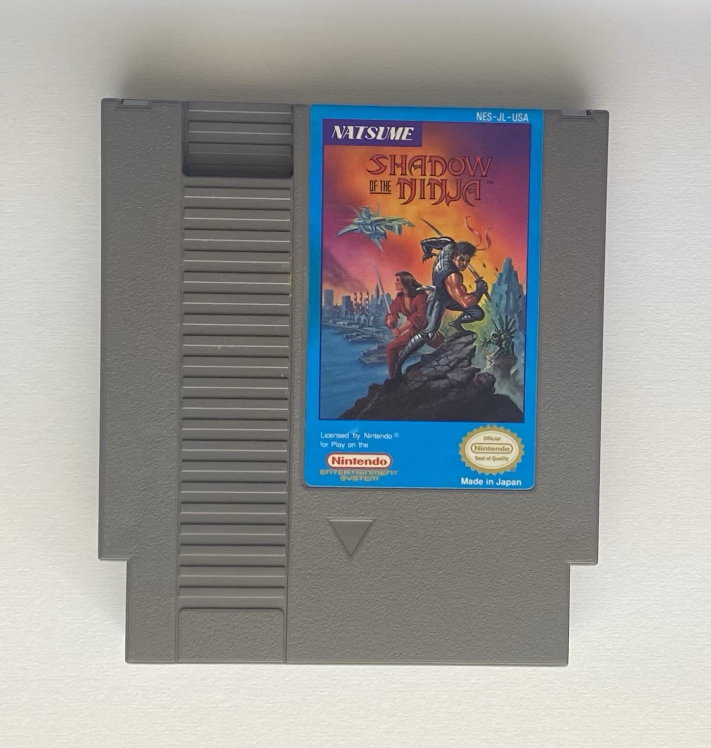 Nintendo Entertainment System -Shadow of the Ninja NES-Natsume 1990 -Semi-Sealed