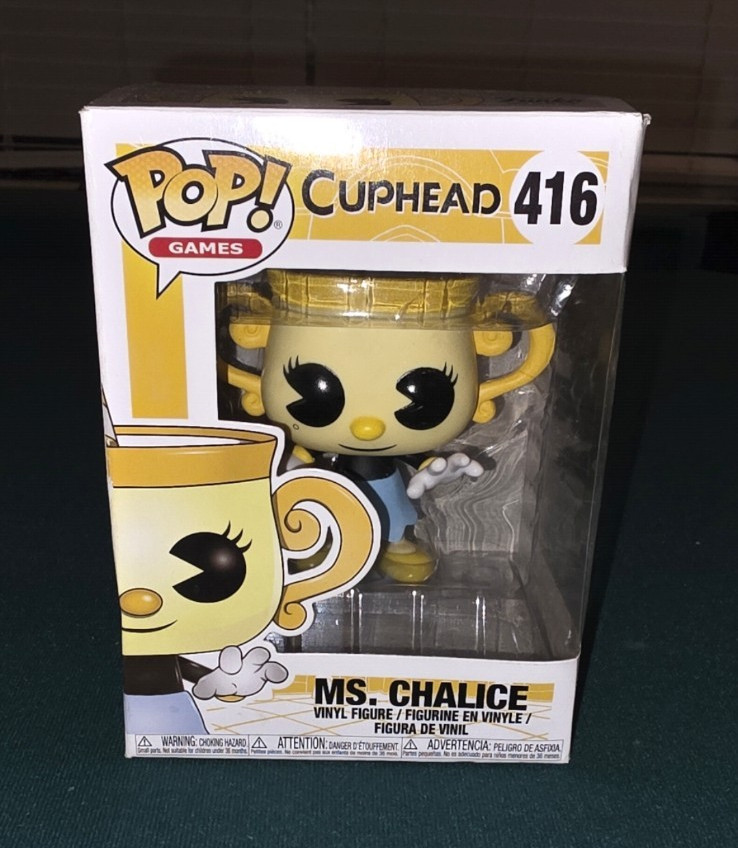 Funko Pop! Games Cuphead Ms. Chalice #416 Vinyl Figure (2019)