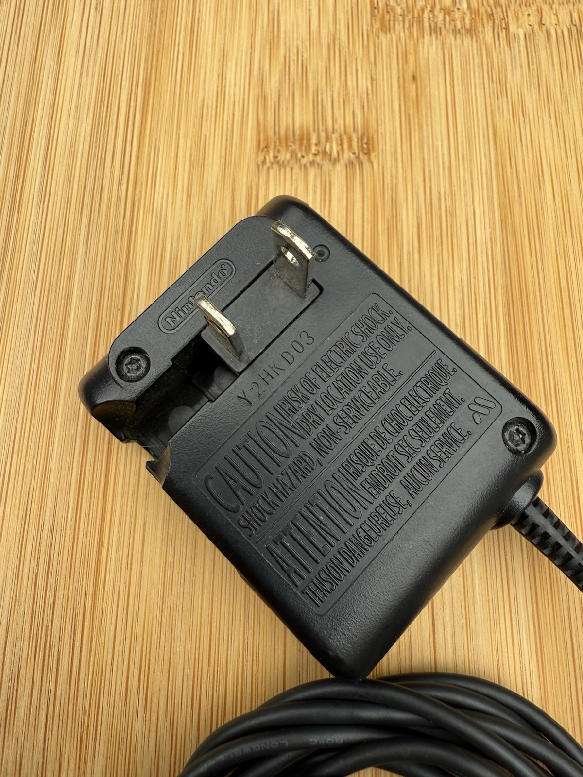 Genuine Original Nintendo DS NTR-002 (JPN/USA) AC Adaptor Gameboy Advance SP