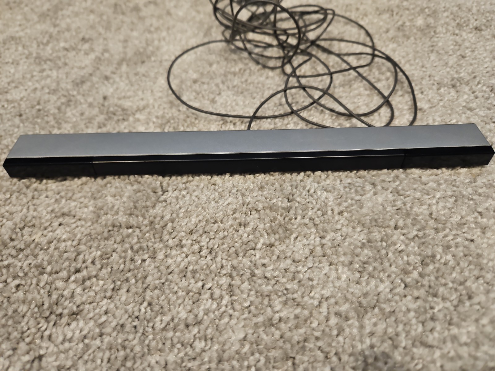 Nintendo RVL014 Original Wii Sensor Bar – Silver. Tested And Works.