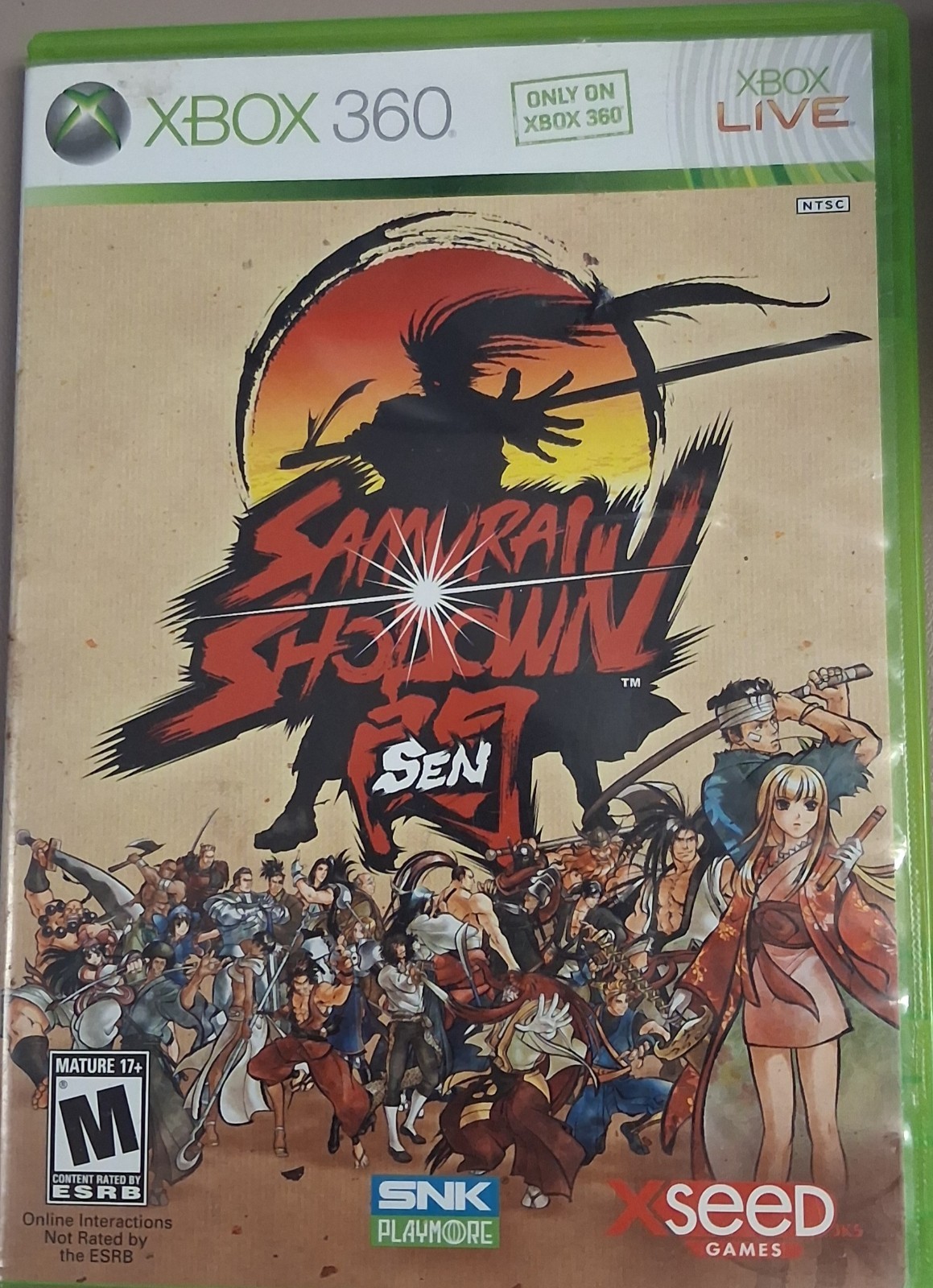 Samurai Shodown Sen (Microsoft Xbox 360, 2010)