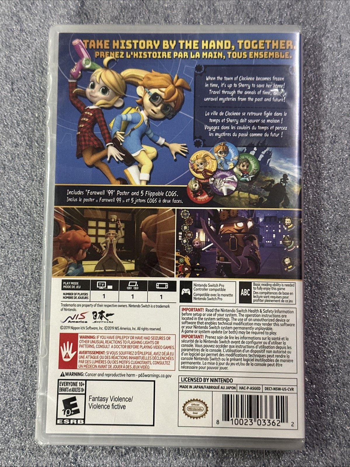 Destiny Connect: Tick-Tock Travelers Time Capsule Edition – Nintendo Switch •New