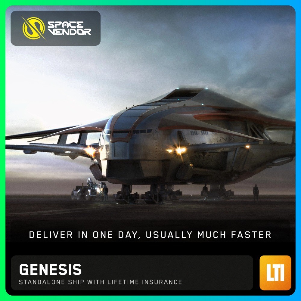 Star Citizen Genesis LTI Lifetime Insurance CCUd – Space Vendor