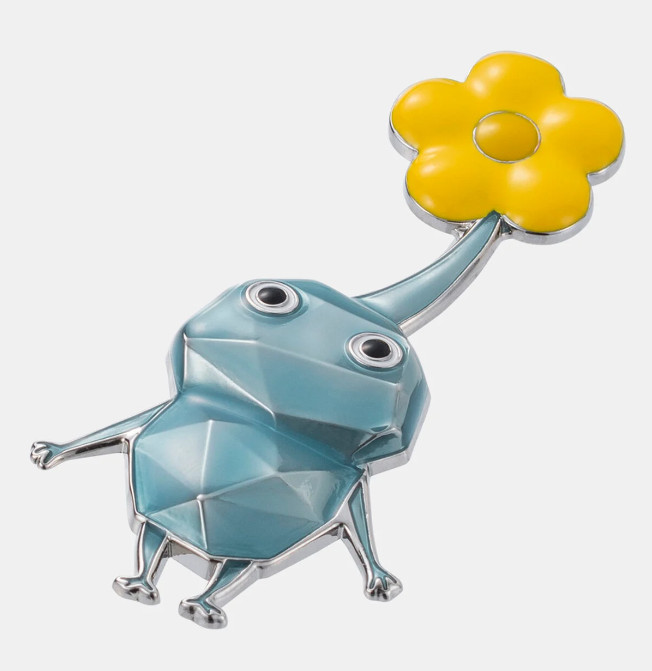 PIKMIN Pin Badge HIKARI Glow Pikmin & Ice Pikmin Set of 2 Nintendo Tokyo Limited