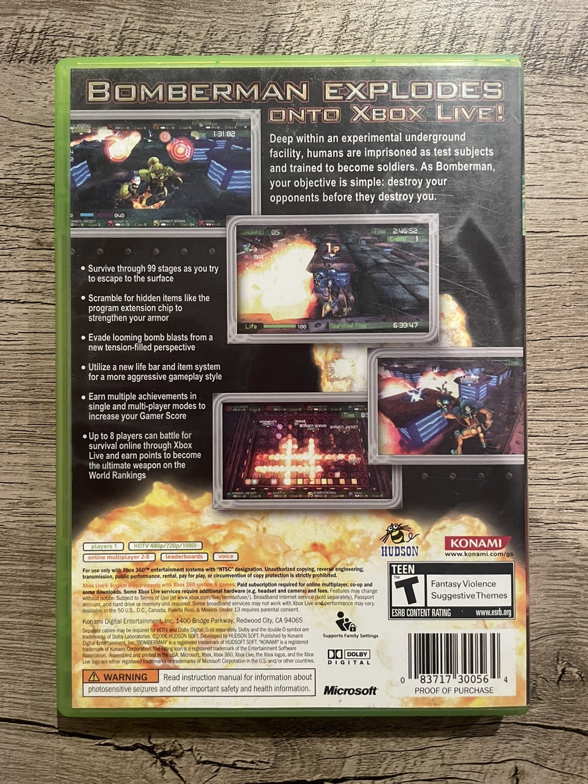 Bomberman: Act Zero; Boxed (Microsoft Xbox 360, 2006)