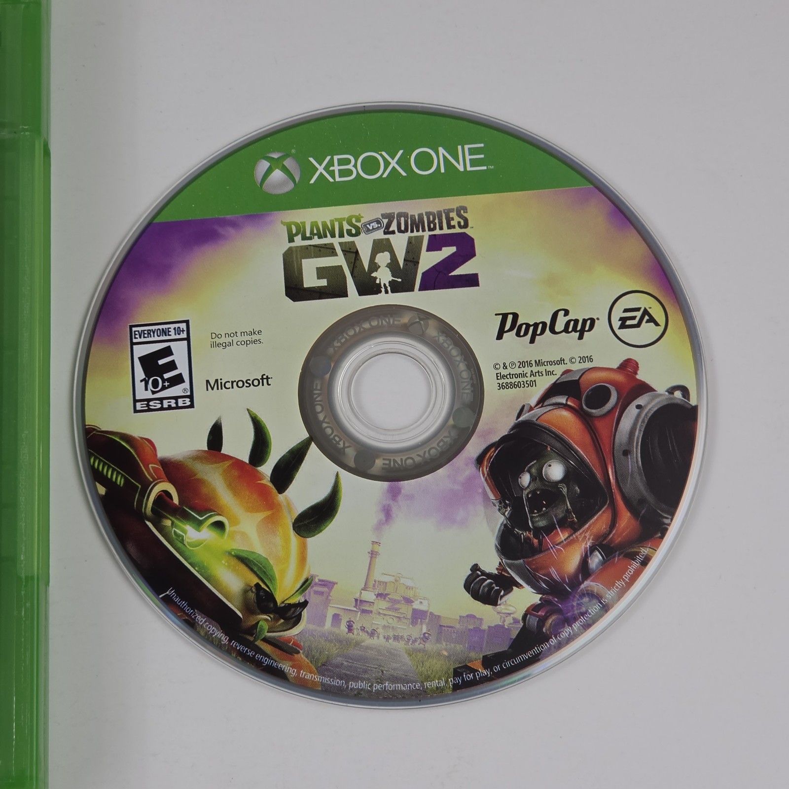 Plants vs. Zombies: Garden Warfare 2 (Microsoft Xbox One, 2016) Complete Tested