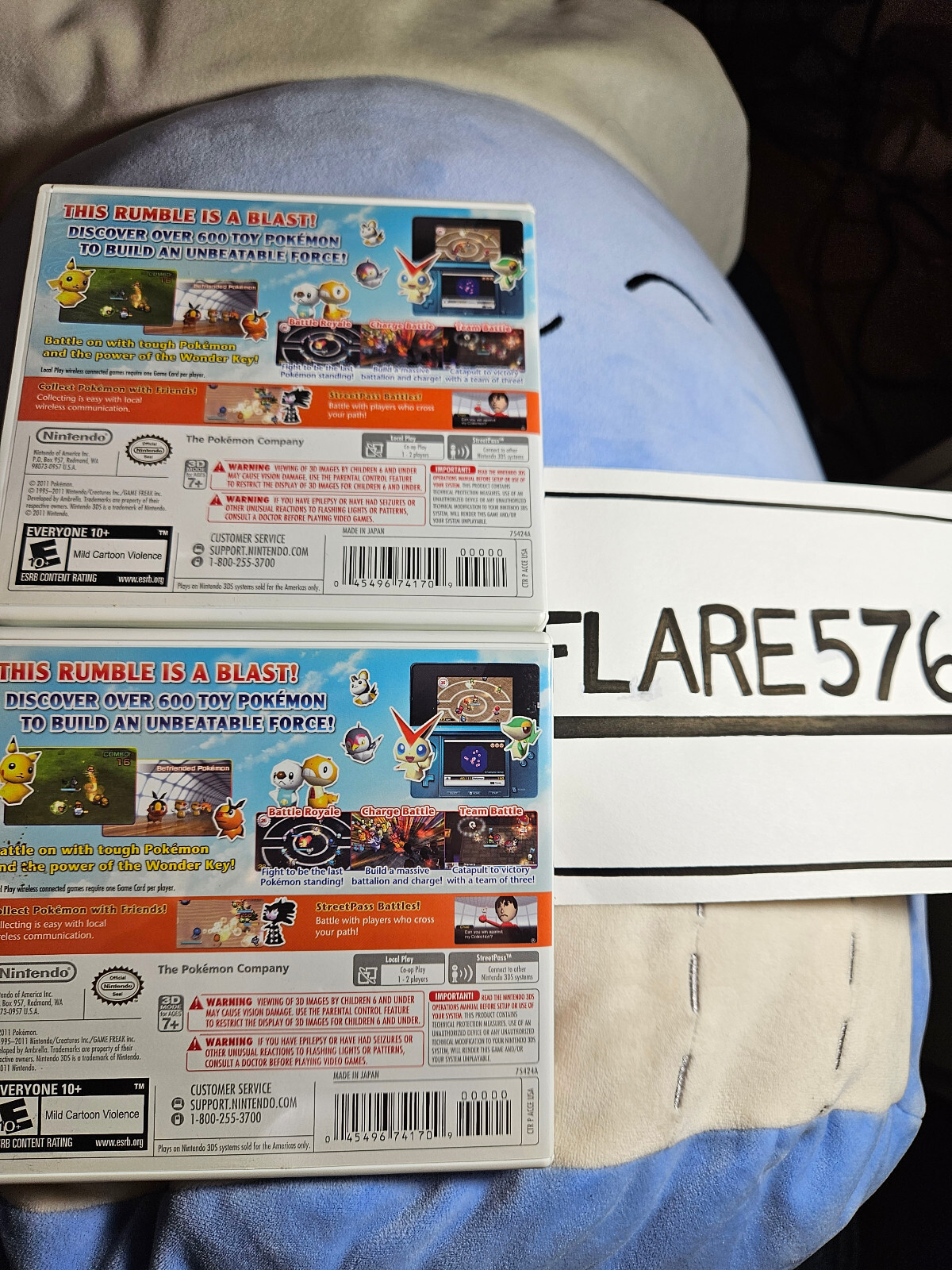 Pokémon Rumble Blast Nintendo 3DS CIB (Single Unit)