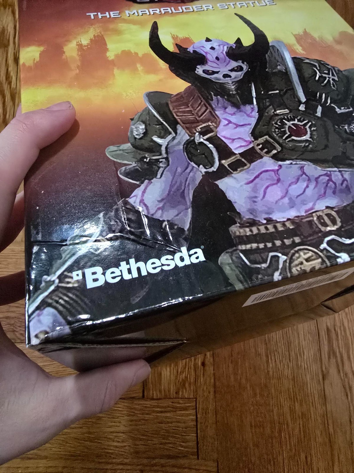 Doom Eternal Marauder Statue Official Bethesda Store 042/600 Limited Edition