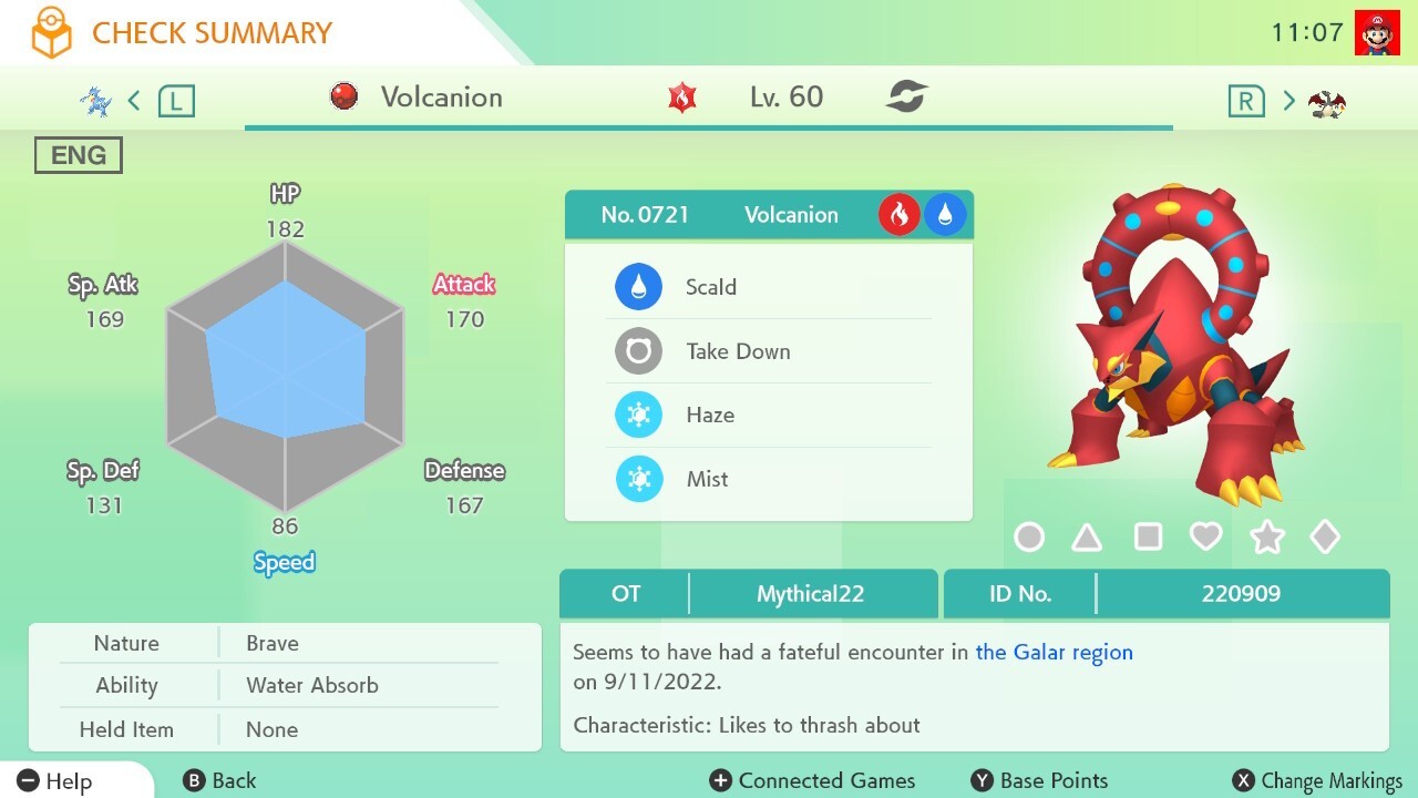 Mythical22 Volcanion Event | GAME & GameStop | Pokémon Scarlet & Violet | UT