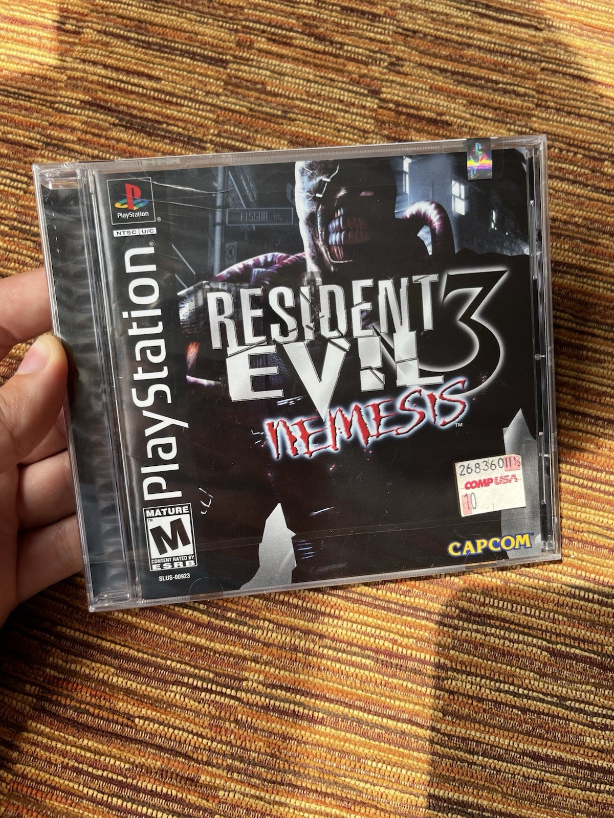 Sealed Sony PlayStation 1 PS1 Resident Evil 3 Nemesis Black Label