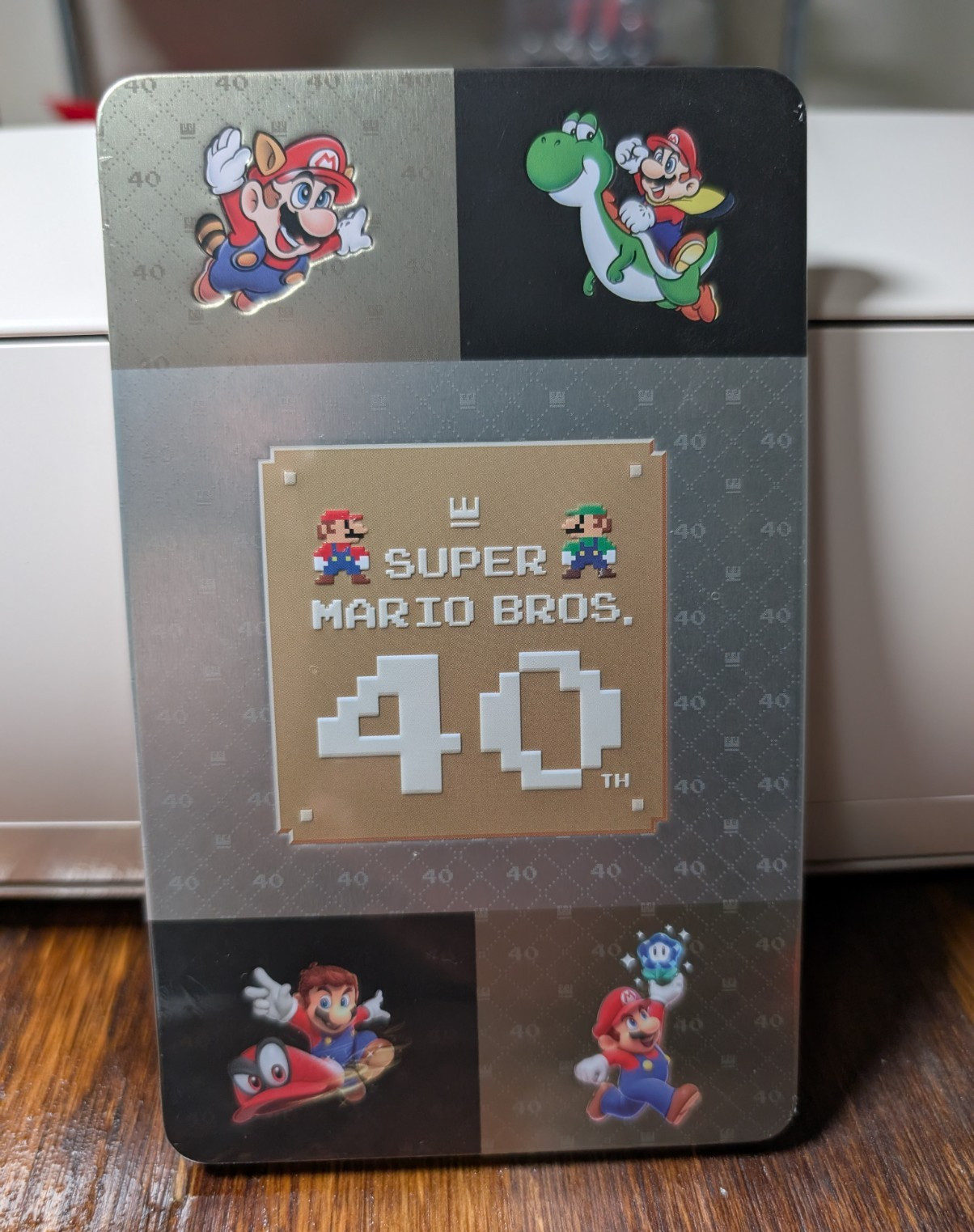 Sealed Nintendo Super Mario Bros. 40th Anniversary SteelBook Collectible Case
