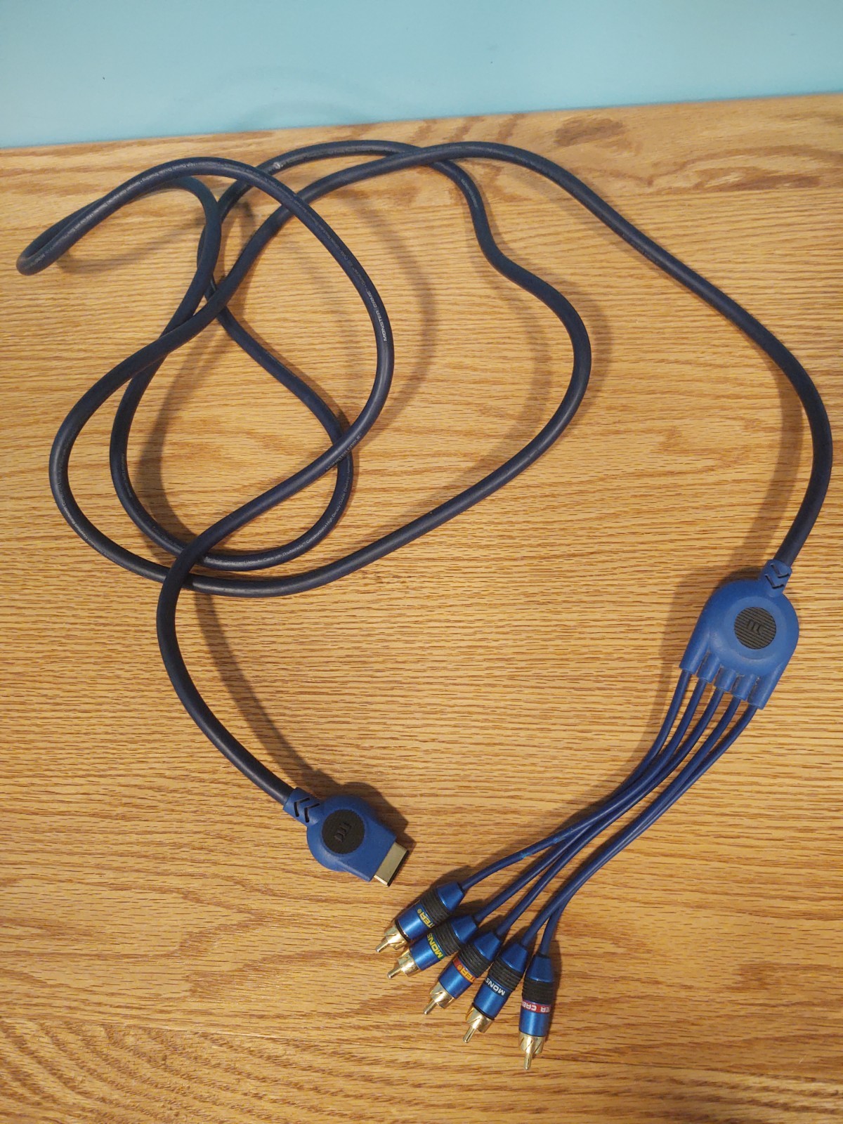 Monster Game Component Stereo, Audio, Video AV Cable for PlayStation 2 PS2